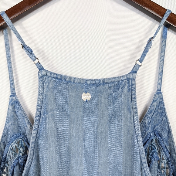 Rip Curl Las Dahlias Romper | Chambray - Picture 5 of 9